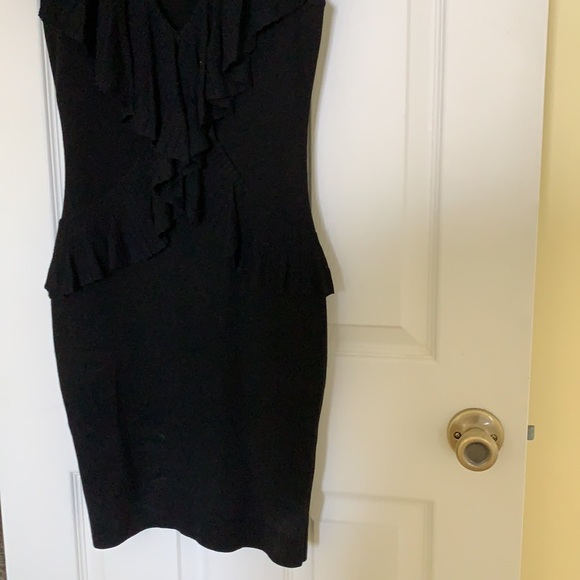 NWT Anthropologie tight black dress - Picture 8 of 8